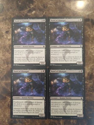 Hand of Silumgar (4) *PLAYSET* NM Dragons of Tarkir MTG {ARCANE MANA CARDS}