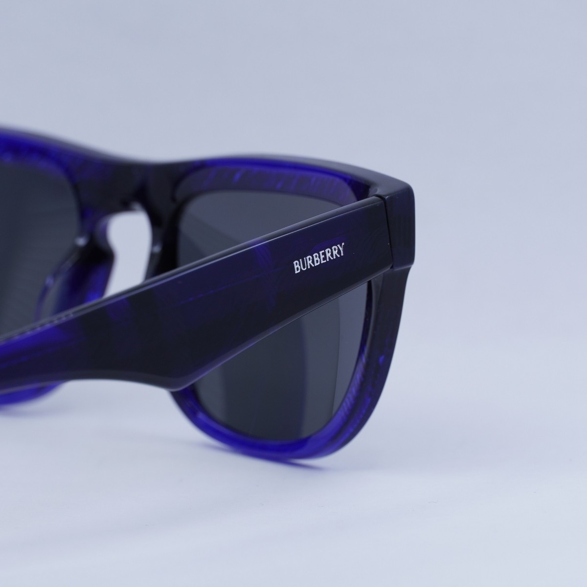 BURBERRY BE4431U 411487 Check Blue/Dark Grey 56-20-145