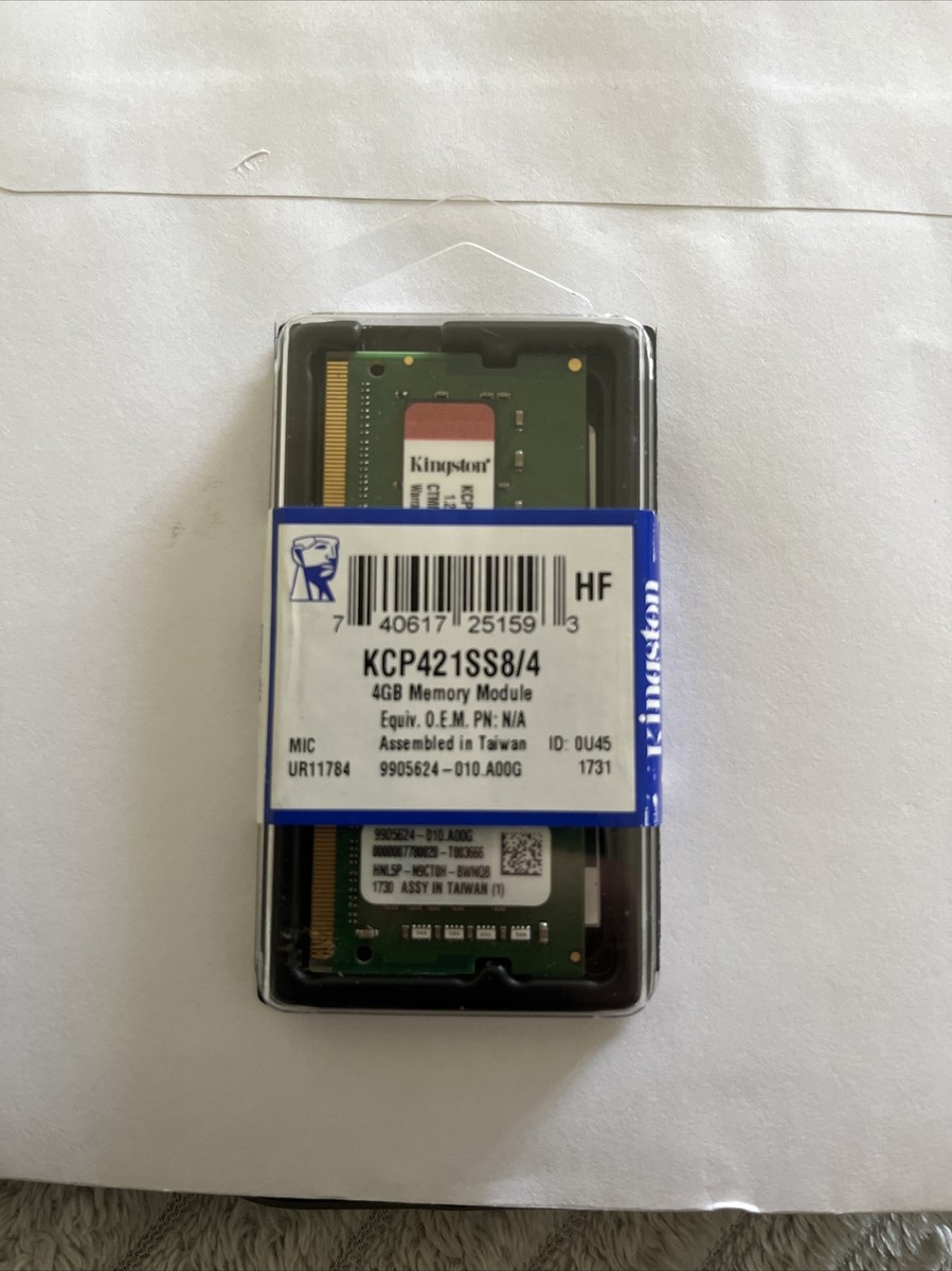 4GB DDR4 Laptop Memory RAM PC4 2133MHz 260-pin Kingston