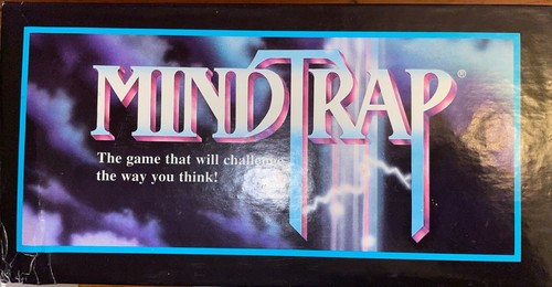 Vintage Mind Trap Game by Pressman 1996 Version Murder Mystery