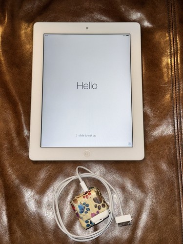 Apple iPad 2nd Gen Silver A1395 16GB Wi-Fi 9.7" Works Good Condition No Cracks - Bild 6 von 6