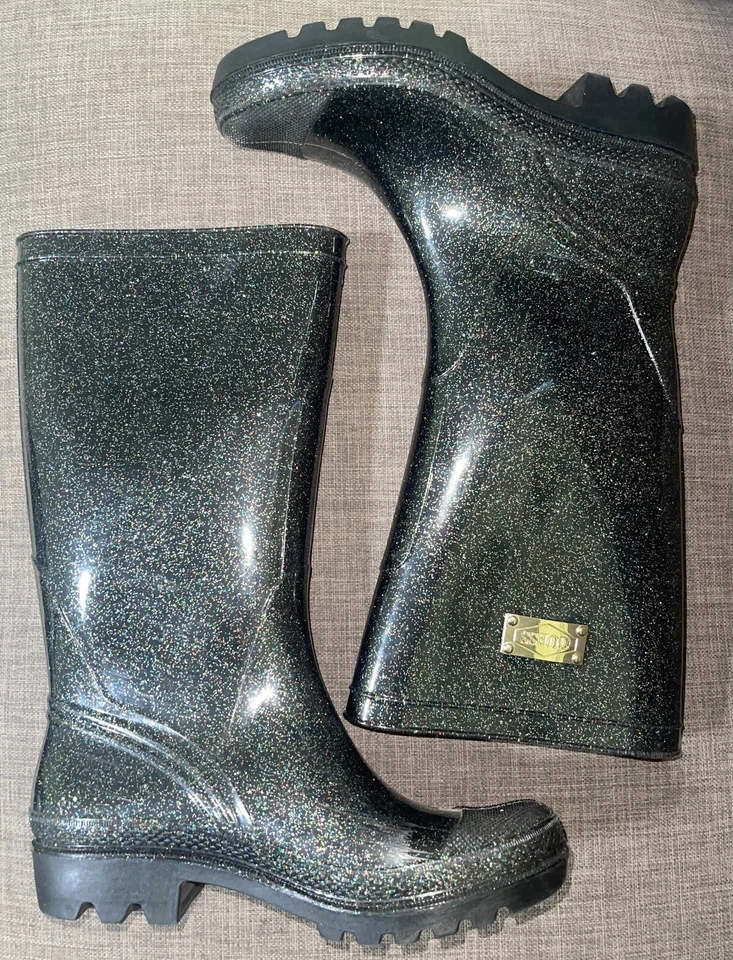 Botas de lluvia GUESS media pantorrilla para mujer 9 Foto 3 de 4