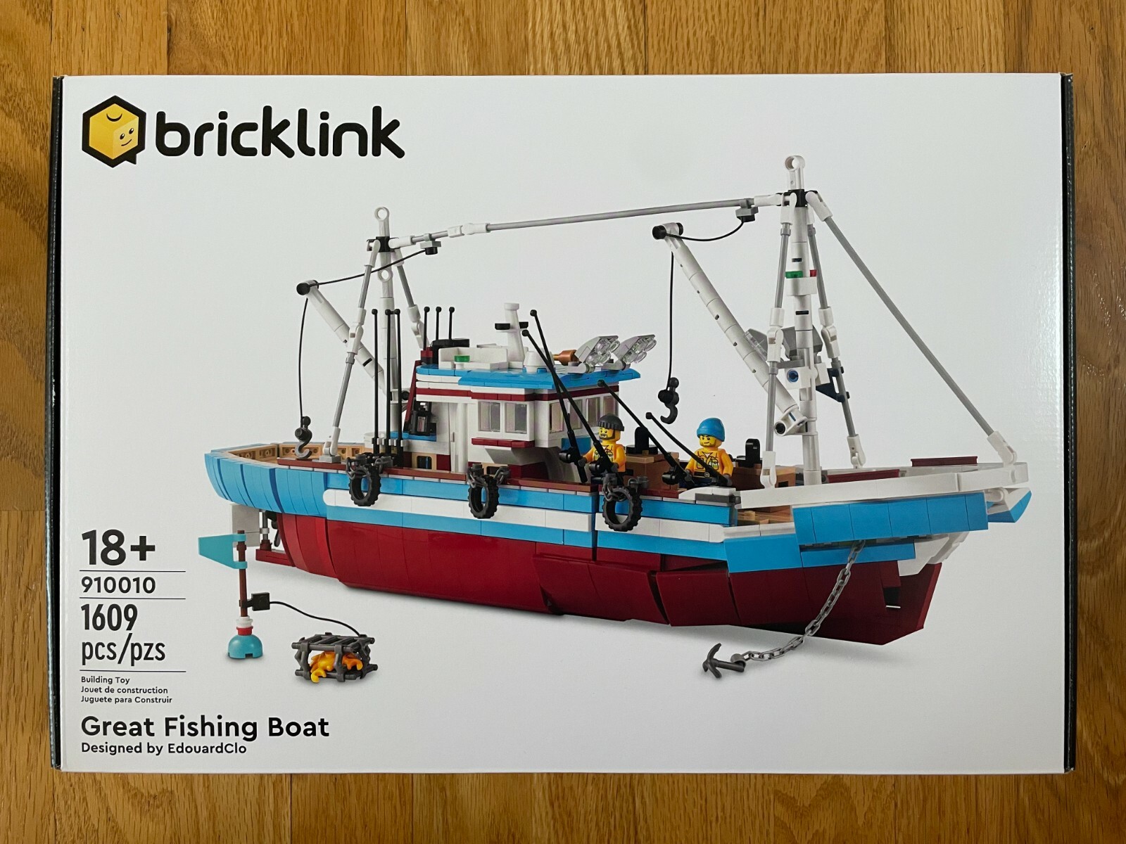 LEGO Bricklink Designer Program 2021 Great Fishing Boat 910010, NEW Sealed  | eBay