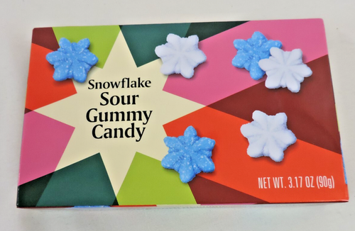 Lot of 20 Boxes Snowflake Sour Gummy Candy - Theater Box - Walgreens - 3.17 oz - Picture 2 of 4