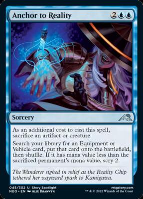 Anchor to Reality [Kamigawa: Neon Dynasty] Magic MTG