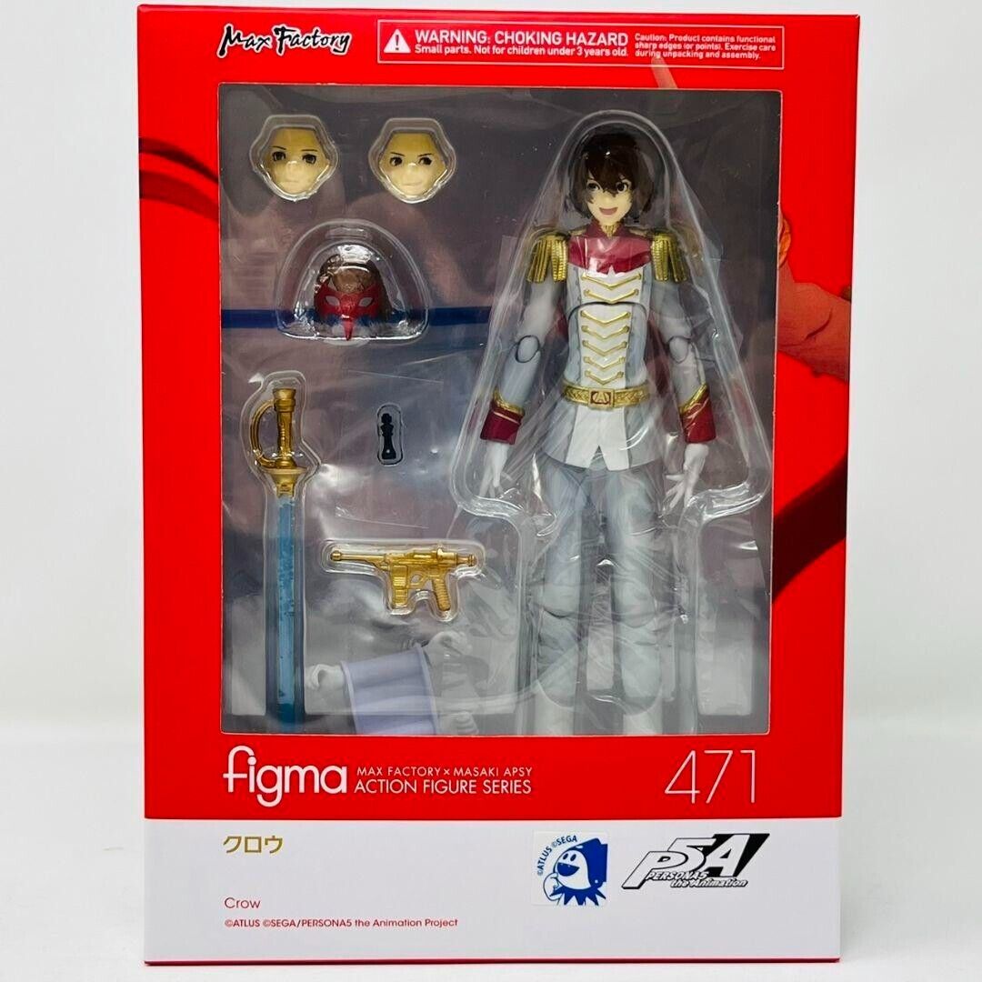 Figure Figma 471 Crow Persona 5 the Animation Japan Max Figure Figma 471 Crow Persona 5 the Animation Japan Max