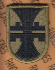 US Army 412th Engineer Brigade ~2.75" OCP w/ HOOK uniform shoulder patch m/e