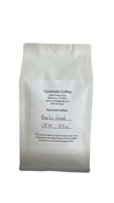 Fresh Roasted Single Origin Brazilian Coffee Beans | Whole Bean | 12oz