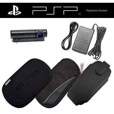 PSP / PlayStation Portable ORIGINAL Zubehör Auswahl    Netzteil, Tasche, Kamera