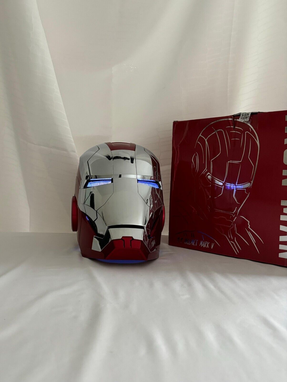 Iron Man MK 5 Helm - Maske aus Avengers Elektronisch NEU OVP