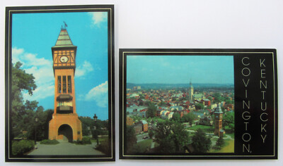 US Postcards USA Amerika Lot 2 x COVINGTON Kentucky Ansichtskarten ungelaufen