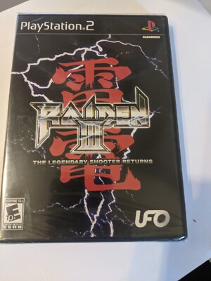 PS2 Factory Sealed Raiden III 3 Brand New Never Opened