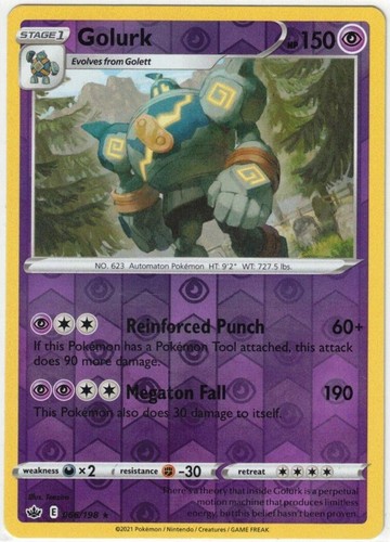 Pokemon Chilling Reign Pick Your Cards Holo Reverse Holo Rare Cards Pack Fresh! - Picture 50 of 134