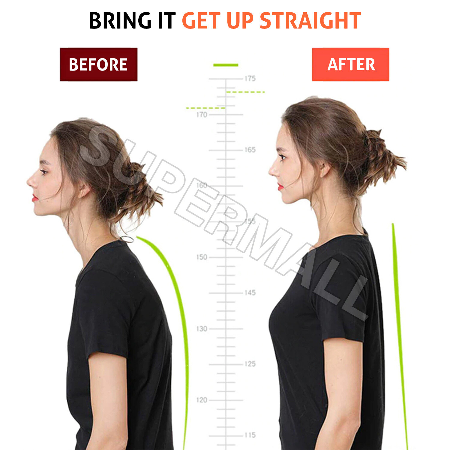 Posture Clavicle Support Corrector Back Straight Shoulders Brace Strap