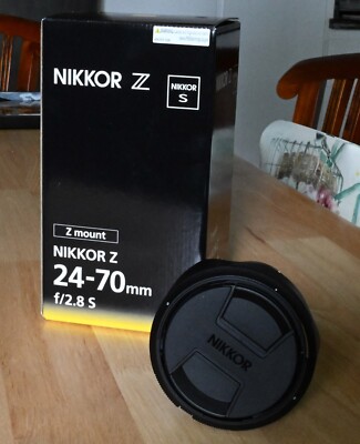 Nikon NIKKOR Z 24-70mm f/2.8 S Standard Camera Lens - Black