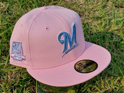 New Era 7 3/4 Milwaukee Brewers Cap Hat 