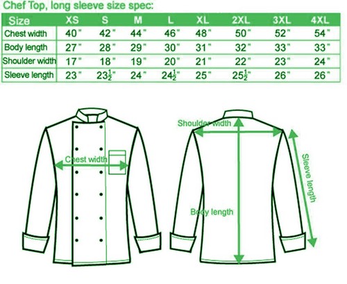 Chef Coat unifor Full Sleeve Polycotton unisex jacket coat for hotels,restaurant - Picture 9 of 25