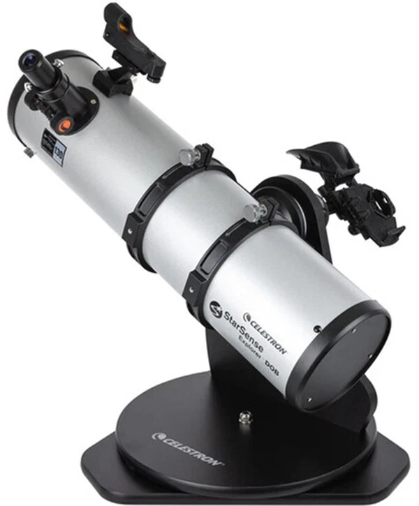 Celestron StarSense 130 Explorer f/5, 5.2" Dobsonian Table Top Telescope #22481 - Image 3 of 4