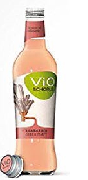 12 Flaschen A 300ml Vio Rhabarber Schorle Inclusive Pfand Glas Gunstig Kaufen Ebay