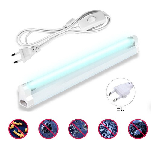 8W T5 UVC Lampe Licht Ultraviolet Desinfektion UV Ozon Lampe 220V DE