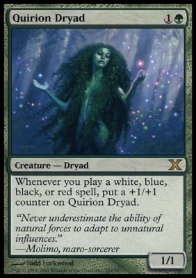 Quirion Dryad ~ Zehnte Ausgabe [nearMint] [Magic MTG]