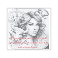 Kiss-CutBeautiful Taurus Woman Stickers