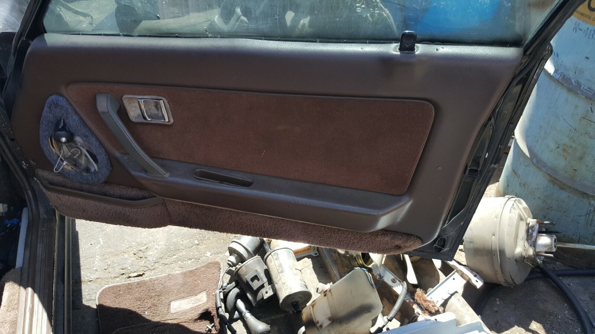 84 RX7 GSL-SE Door Panel interior card passenger right Mazda RX7