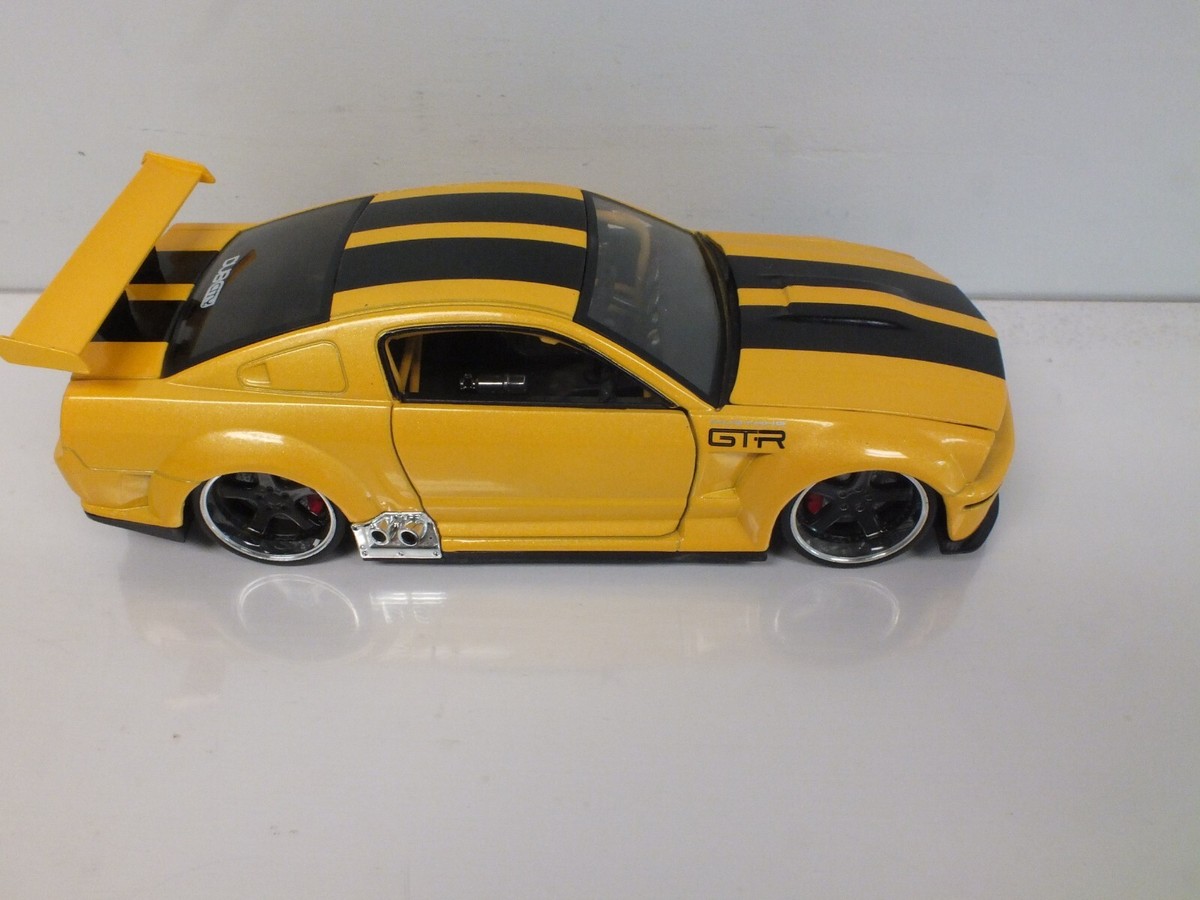 Ford Mustang GT-R Concept Jada 1:24 Die Cast Yellow | eBay