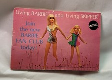 VTG 1970 Mattel Living Barbie Skipper Fashion Booklet Outfit Clothes Catalog