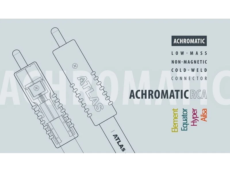 ATLAS EQUATOR ACROMATIC 5 ESTRELLAS Interconexiones Analógicas 2RCA a 2RCA Foto 3 de 4