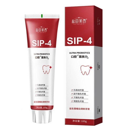 SIP-4 Toothpaste,SIP-4 Tooth Paste, Probiotic Whitening Stain Remo✨c Z9O1 B L5O9 - Picture 12 of 13