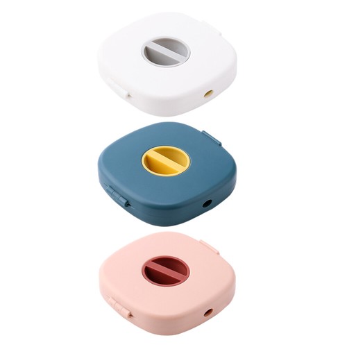 3 Pcs Cable Manager Usb Holder Box Travel Earbud Portable Wire Winder