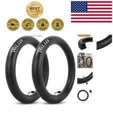 Heavy-Duty 14 x 2.125 Inner Tubes - 40 Thicker for Enhanced Durability - 2 Pack