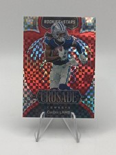 2022 Panini Rookies & Stars - Crusade CeeDee Lamb #CR-9 Red Plaid Prizm