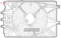 LÜFter MotorkÜHlung Denso DER09070 Passend FÜR Fiat