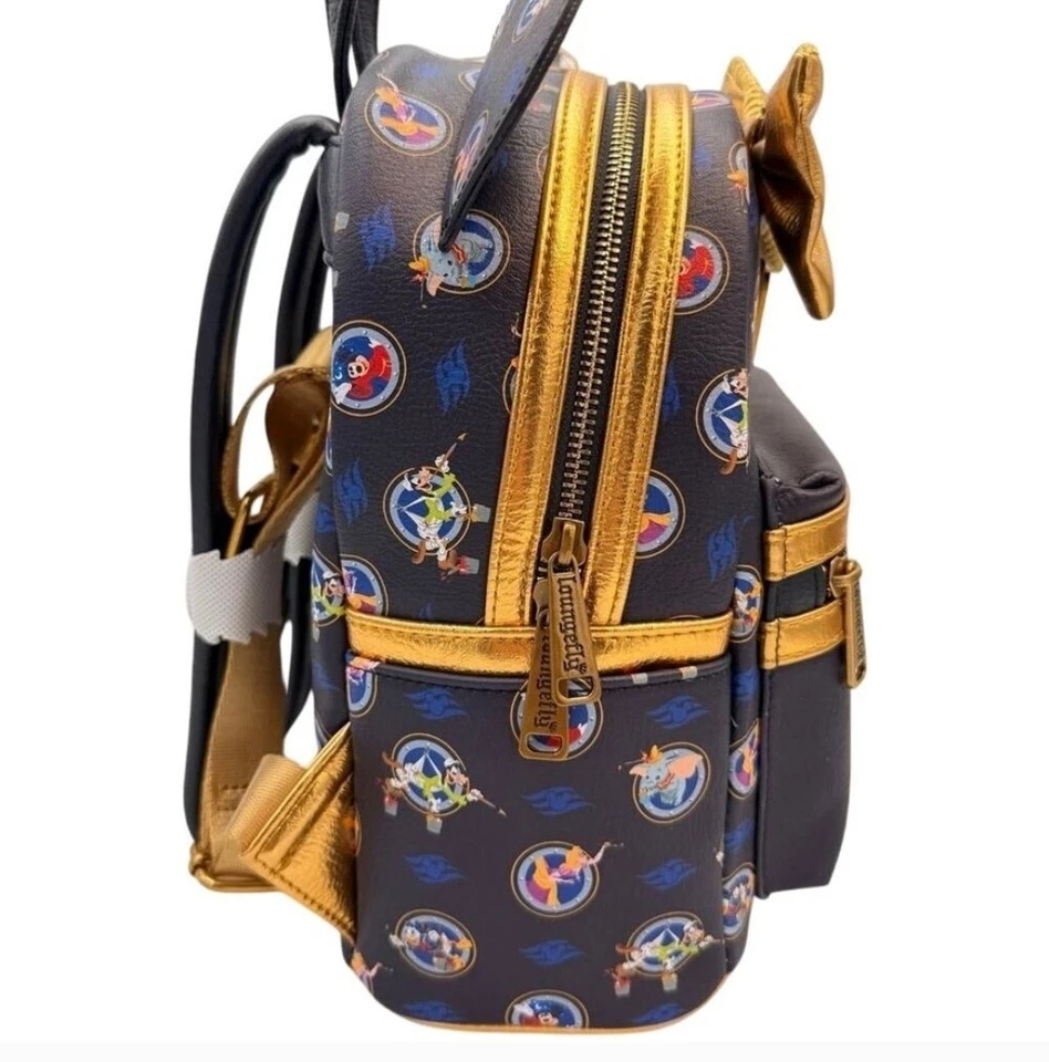 Mochila Disney Cruise Line DCL Magic Ship Loungefly Nueva Mickey Goofy Foto 4 de 4