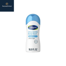 Cetaphil Daily Use Moisturizing Body Wash, Unscented, 16.9 fl oz