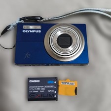 Olympus FE-5010 Compact Digital Camera Battery Memory Card Strap Tested