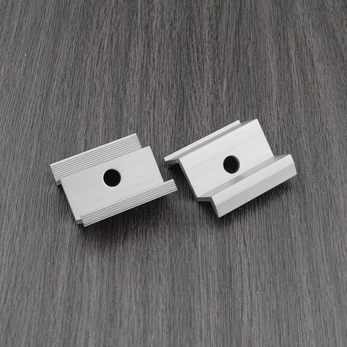 15Pcs Aluminium End Clamps For Solar Panels 35Mm Corrosion Resistant ...