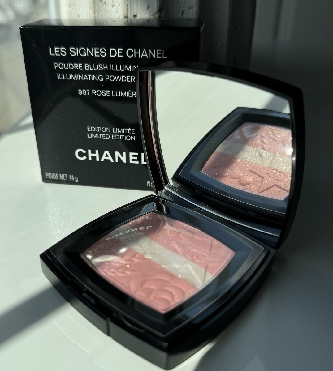 CHANEL FACE BLUSH ~ LES SIGNES #997 ROSE LUMIERE ~ NIB LIMITED