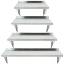 Commercial Stainless Steel Wall Shelf 16 18 G...