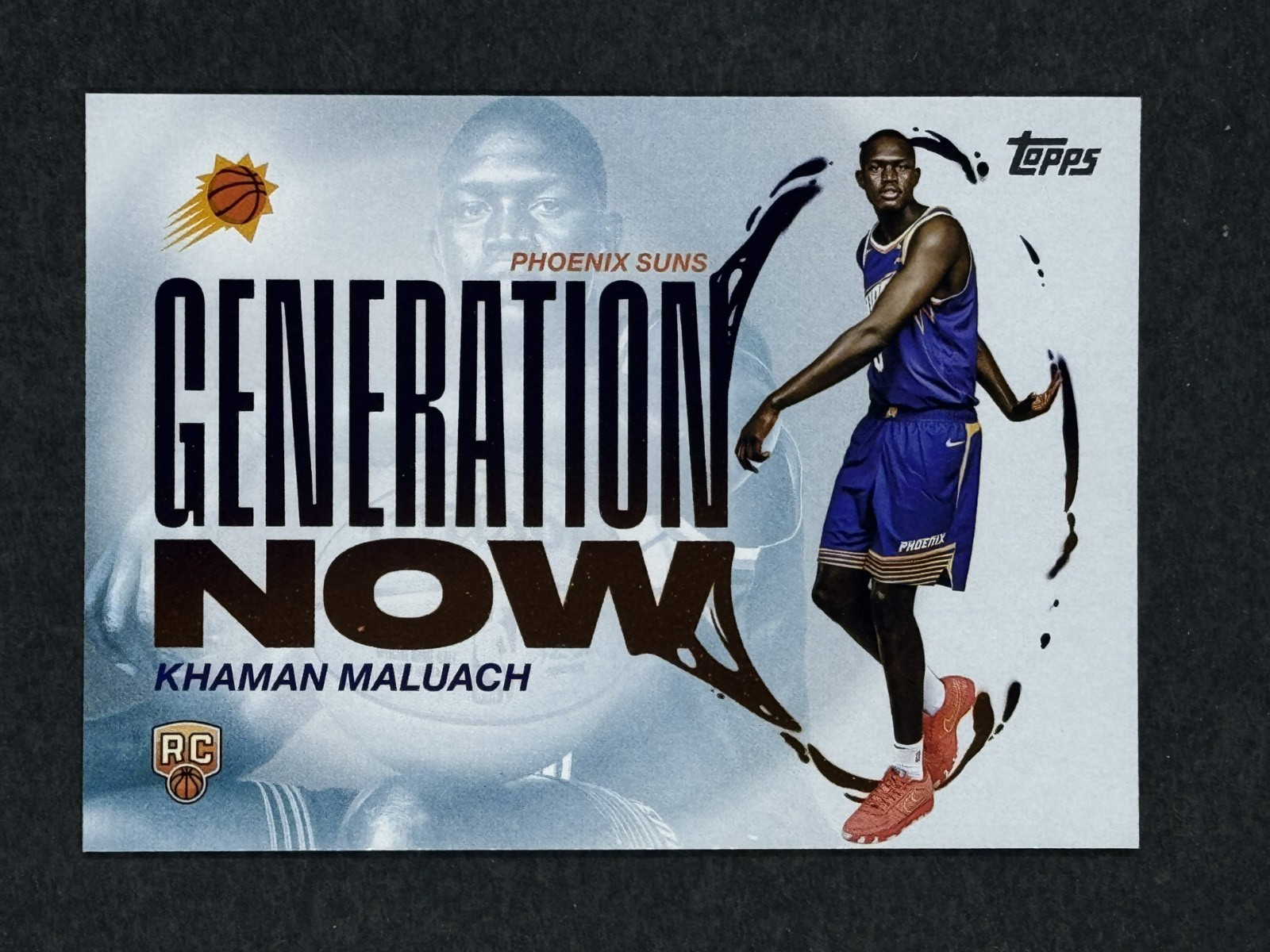 KHAMAN MALUACH RC GENERATION NOW INSERT #GN-10 TOPPS NBA 2025-26