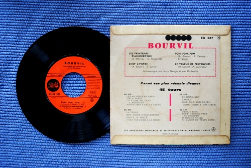 BOURVIL / EP PATHE 45 EG 587 / BIEM 1962 (F) - Picture 2 of 2