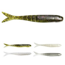 Strike King Kvd Blade Minnow Rubber Fish 11,5cm Lures Zander Black Bass