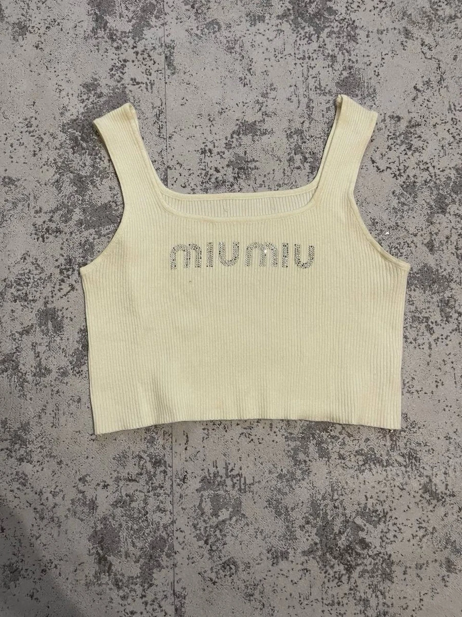 Women's Tank Tops Miu Miu for sale - eBay