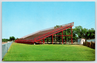 Norman OK Track Stadium Stands by SOUTHERN BLEACHER CONSTR Graham Texas 1950s