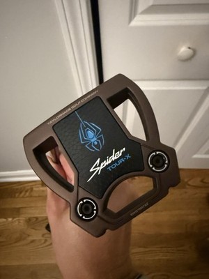 UNRELEASED NEW TaylorMade Spider Tour x Left Handed / Torched/Brown/Blue 35''