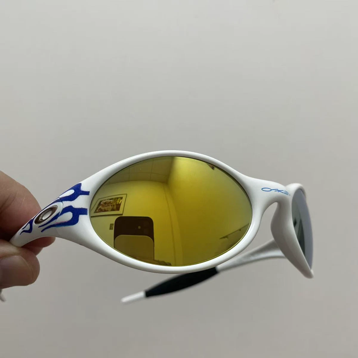 Oakley White Oval Sunglasses for Men for sale | eBay