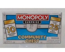 Lot of 3 Monopoly Surprise Community Chest Brand New