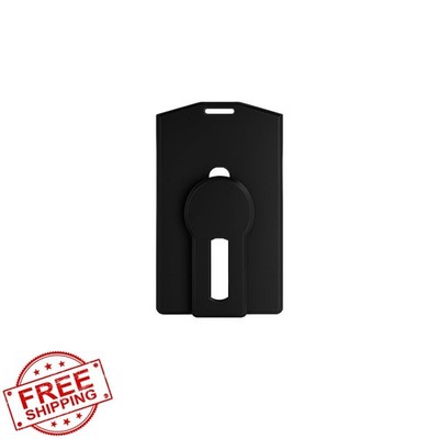 RSA ID Badge Holder Token Holder Black 2 Badge Capacity
